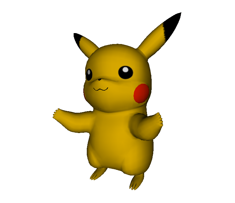 GameCube - Pokémon Channel - #025 - Pikachu - The Models Resource GameCube - Pokémon Channel - #025 - Pikachu - The Models Resource