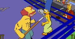 The Simpsons Wrestling