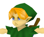 Nintendo 64 - The Legend of Zelda: Ocarina of Time - Link (Adult, Low Poly)  - The Models Resource