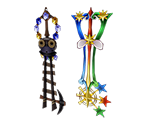Aqua's Keyblades