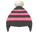Stripe Knit Cap