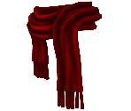 Crimson Winter Scarf