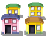 Saffron City Houses