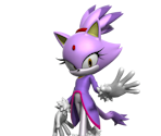 Blaze the Cat Statue