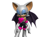 Rouge the Bat Statue