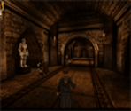 Sepia Dungeon Hallway