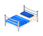 Blue Bed