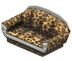 Leopard Print Sofa