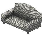 Zebra Print Sofa