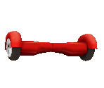 Red Rolling Hoverboard