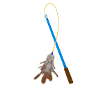 Dancing-Feather Cat Wand