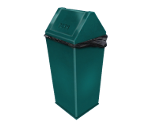 Metal Garbage Can