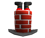 Santa Chimney Top Hat