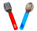 Toy Time Fork and Spoon
