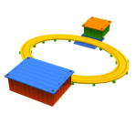 Toy Time Station Planet
