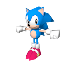 Sonic (Classic, Low-Poly)