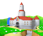 Peach's Castle Grounds