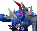 MetalGreymon(2010) + Cyberdramon (2010)