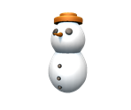 Snowman Egg