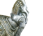 Leaning Krazoa Statue