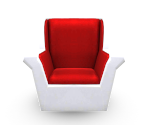 Red Loveseat