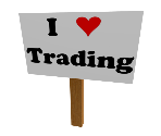 I Heart Trading Sign