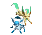 Glaceon & Leafeon Trophy