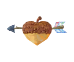 Heart-Shaped Acorn