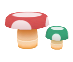 Mushroom-Table Set