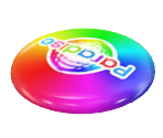 Rainbow Flying Disc