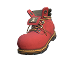 Red Work Boots