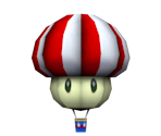 Mushroom Hot Air Balloon
