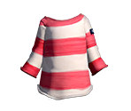 Pink Easy-Stripe Shirt
