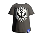 Black Anchor Tee