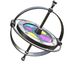 Chikyu Goma Gyroscope