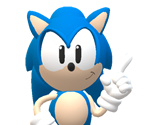 Custom / Edited - Sonic the Hedgehog Customs - Sonic (Sonic Mania, T-Posed)  - The Models Resource