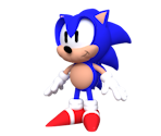 Sonic (90's American Render Recreation)