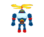 Flying Zurg Robot