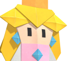 Origami Peach