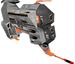 Disabled Ion Cannon Frigate