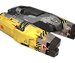 Disabled Salvage Corvette