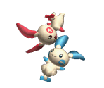 Plusle & Minun Trophy