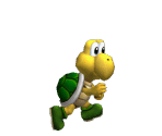 Green Koopa Troopa Trophy