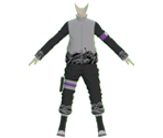 Shikadai Outfit (Monochrome Wave)