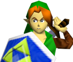 Link (Ocarina of Time, 1996 Early Design)