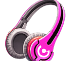 Pink Headphones