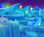 Ice Town Background