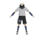 Sasuke Outfit (Young, Lightning Silver)