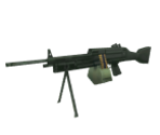 Homura's M249 Machine Gun