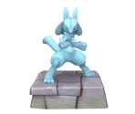 Lucario Statue